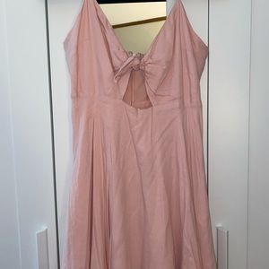 Light pink forever 21 sun dress